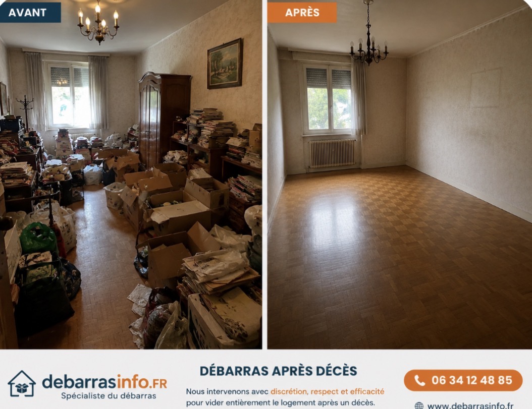 Débarras après décès à Paris et en Île-de-France